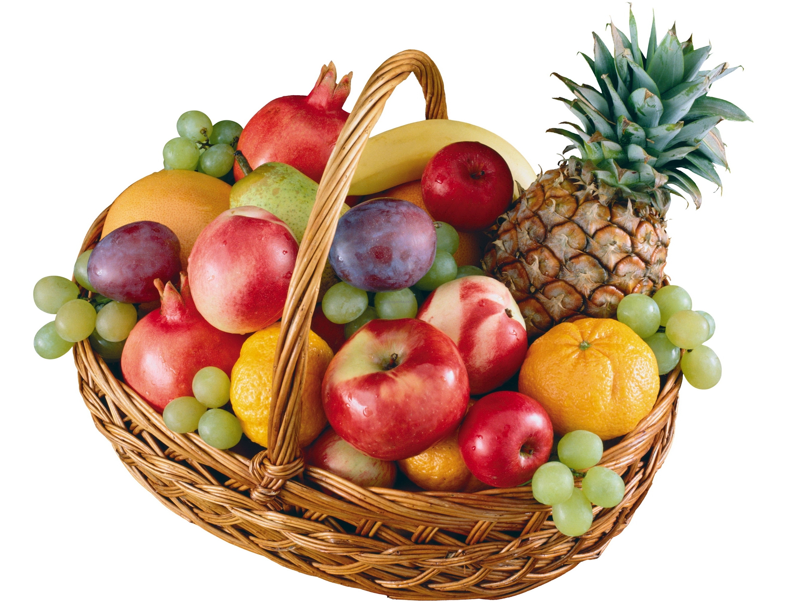 Fruits In Basket Images Printable Template Calendar